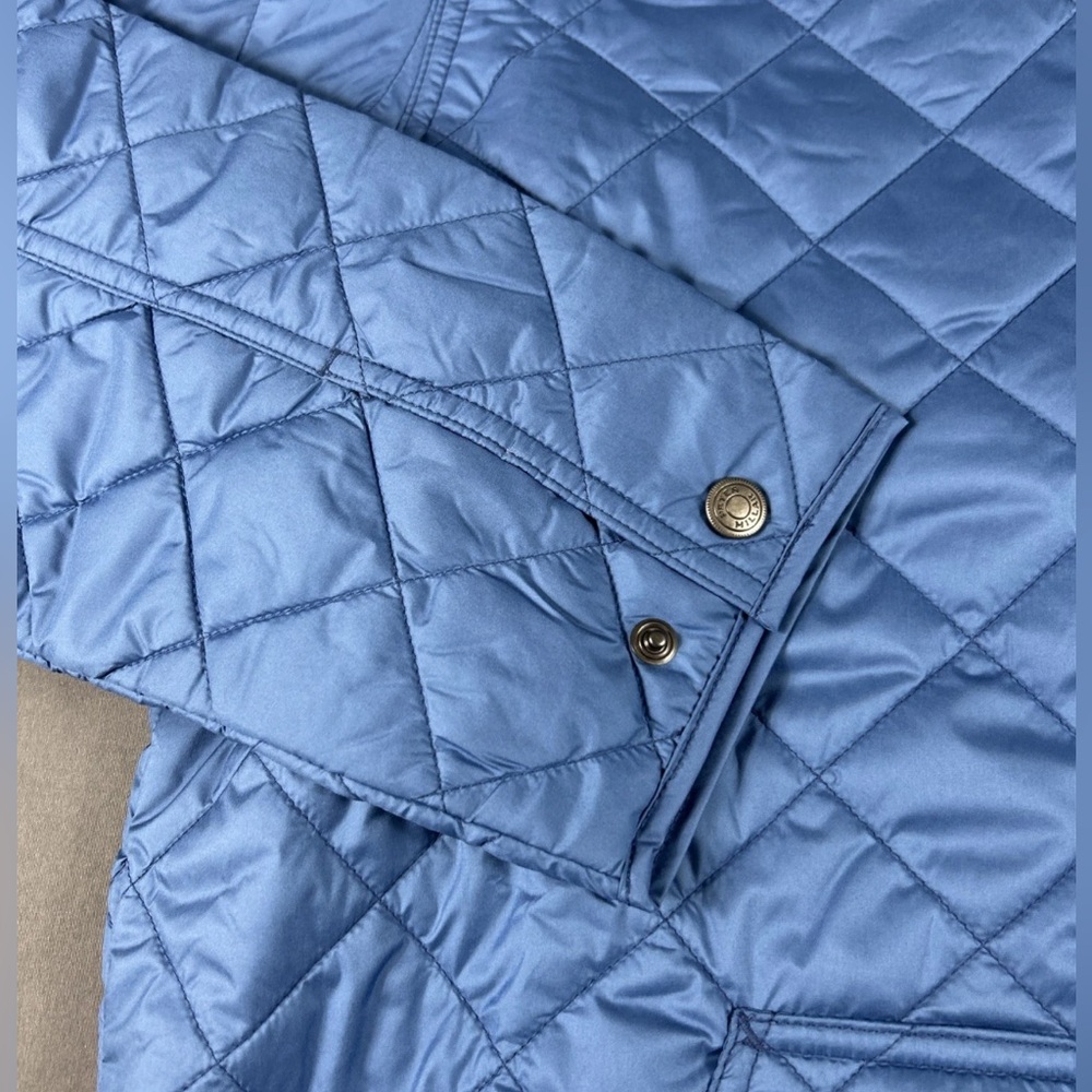 Peter Millar Jacket Hoodie Crown Essex XL Quilted Moon Blue Polyester - Picture 3 of 10